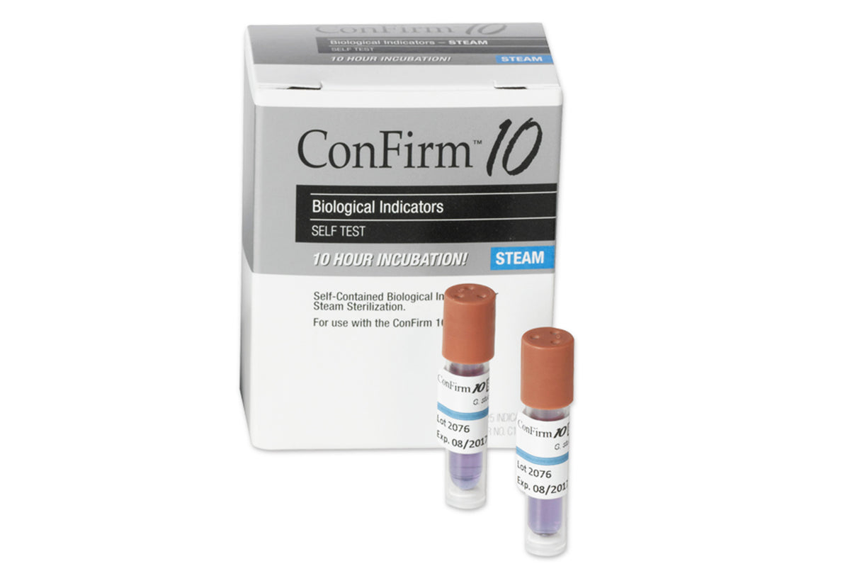 Confirm 10 Hour InOffice Steam Biological Indicators Top Quality