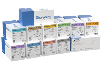 Sharpoint LOOK Sutures - C-16/3-0/18 in (#795B), C-26 / 3-0 / 18 in (#778B, C-26 / 4-0 / 18 in (#777B), C-3 / 4-0 / 18 in (#792B) (Sale)
