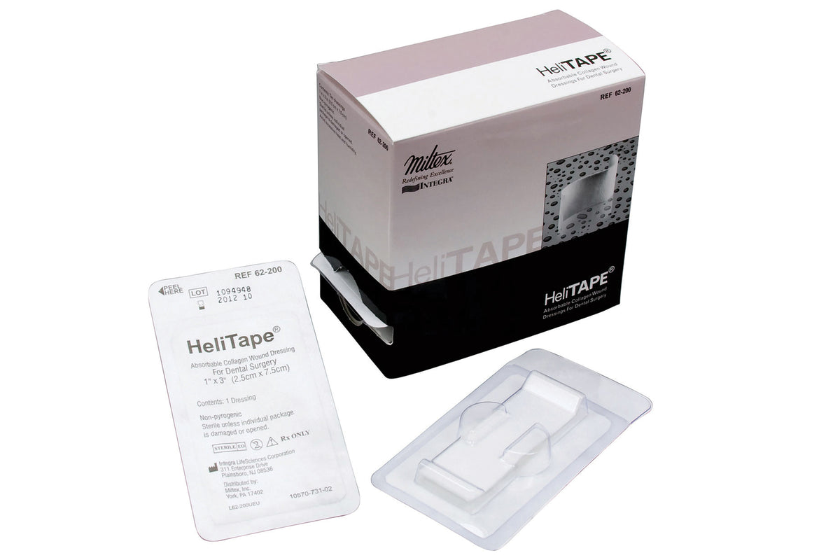 HeliTAPE Absorbable Collagen Wound Dressing Top Quality Manufacturing, LLC HeliTAPE Absorbable Collagen Wound Dressing Top Quality Manufacturing, LLC