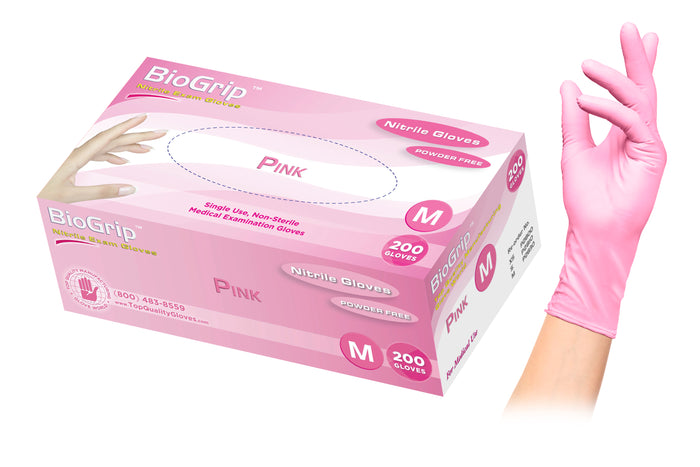Biogrip Pink 200 count