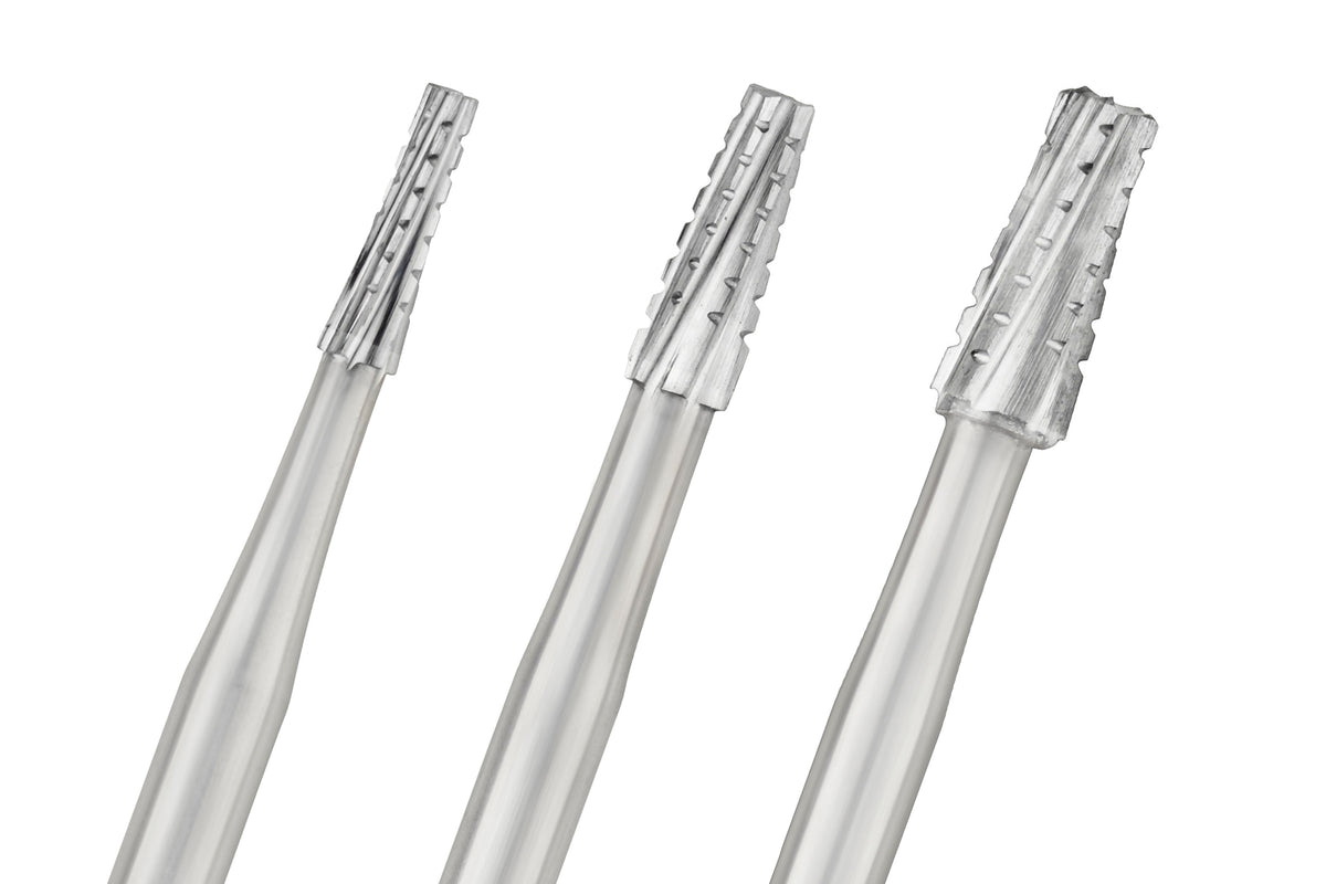 Taper Flat End Oral Surgery Burs SS White Top Quality Manufacturing