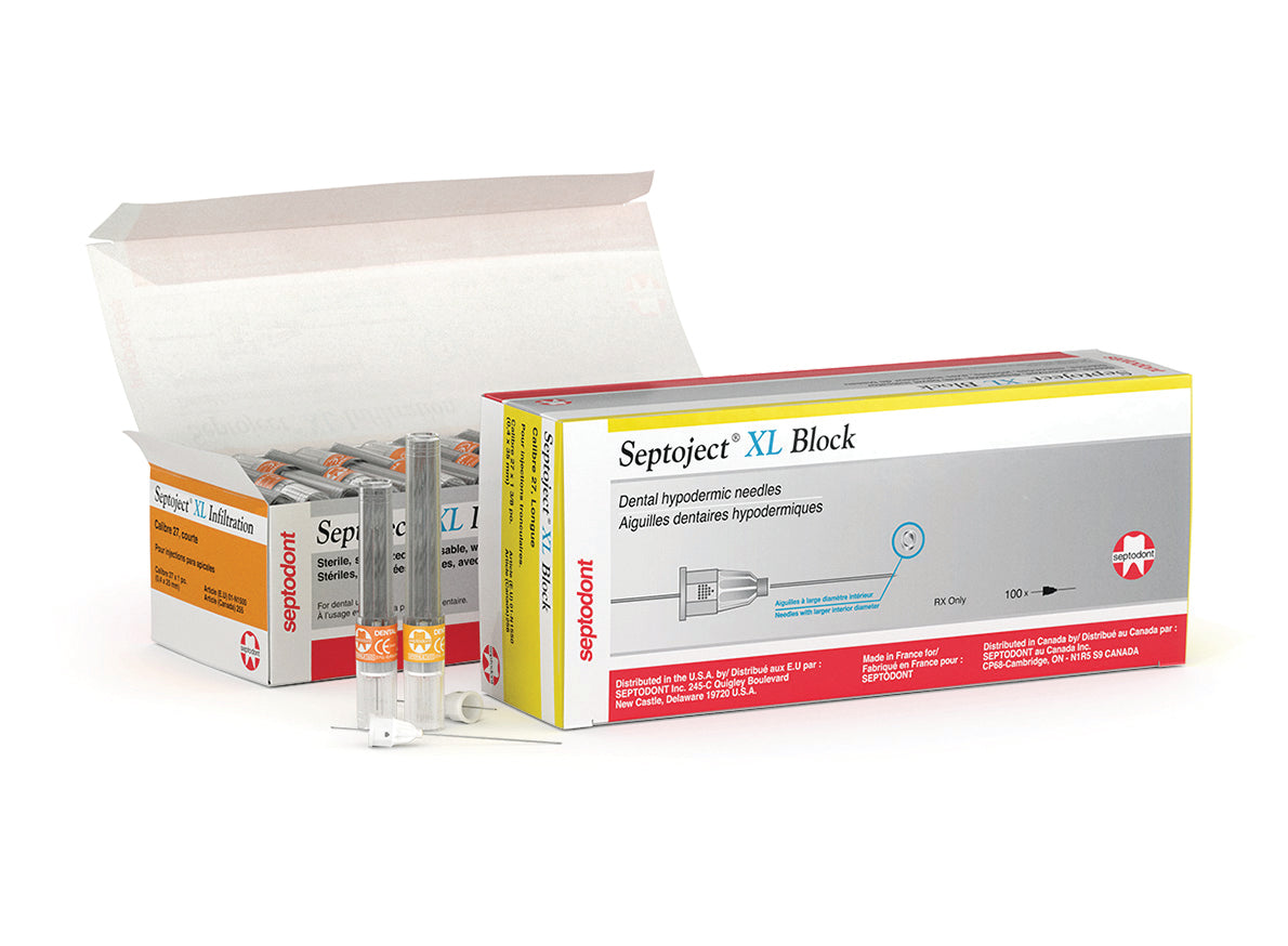 【かいとく】Needles Gassaibukuro Septoject XL Dental Needles Without Plastic Hub – Top Quality