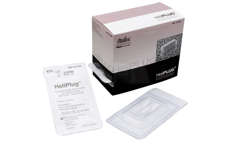 HeliPLUG Absorbable Collagen Wound Dressing – Top Quality Manufacturing, LLC