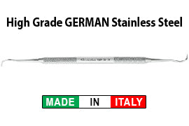 Jacquette Scalers - Double Ended Solid Stainless Steel Handle - 30/33 (Sale)
