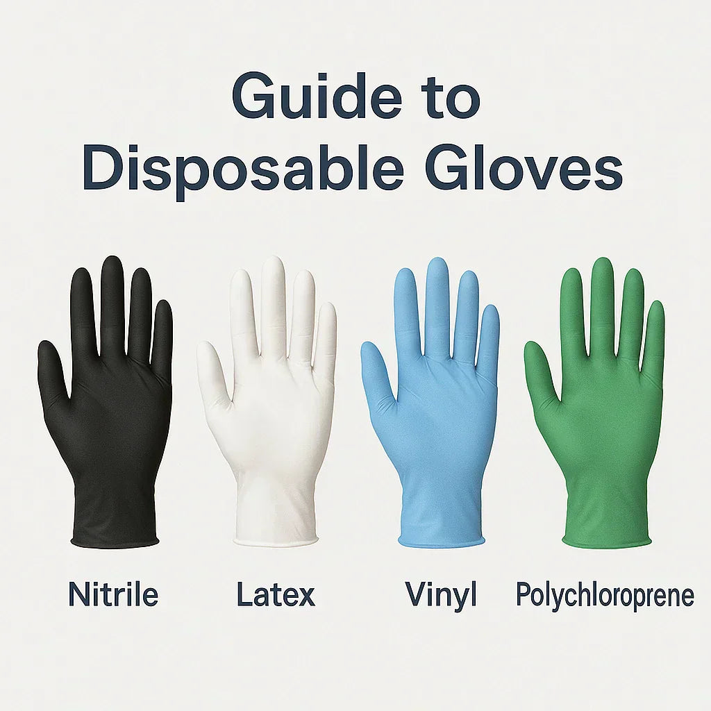 The Different Types of Disposable Gloves–and When To Use Each