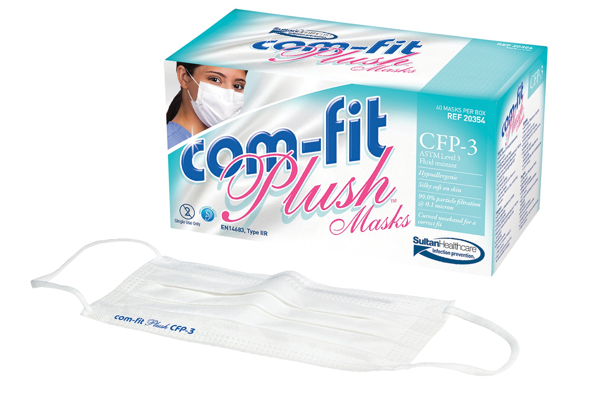 ComFit Plush Natural Fit Earloop Face Mask ASTM 3 – Top Quality ...