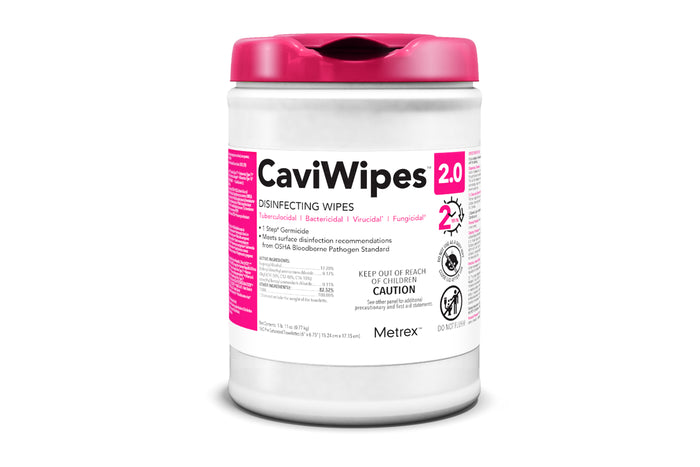 CaviWipes 2.0 2-minute kill time