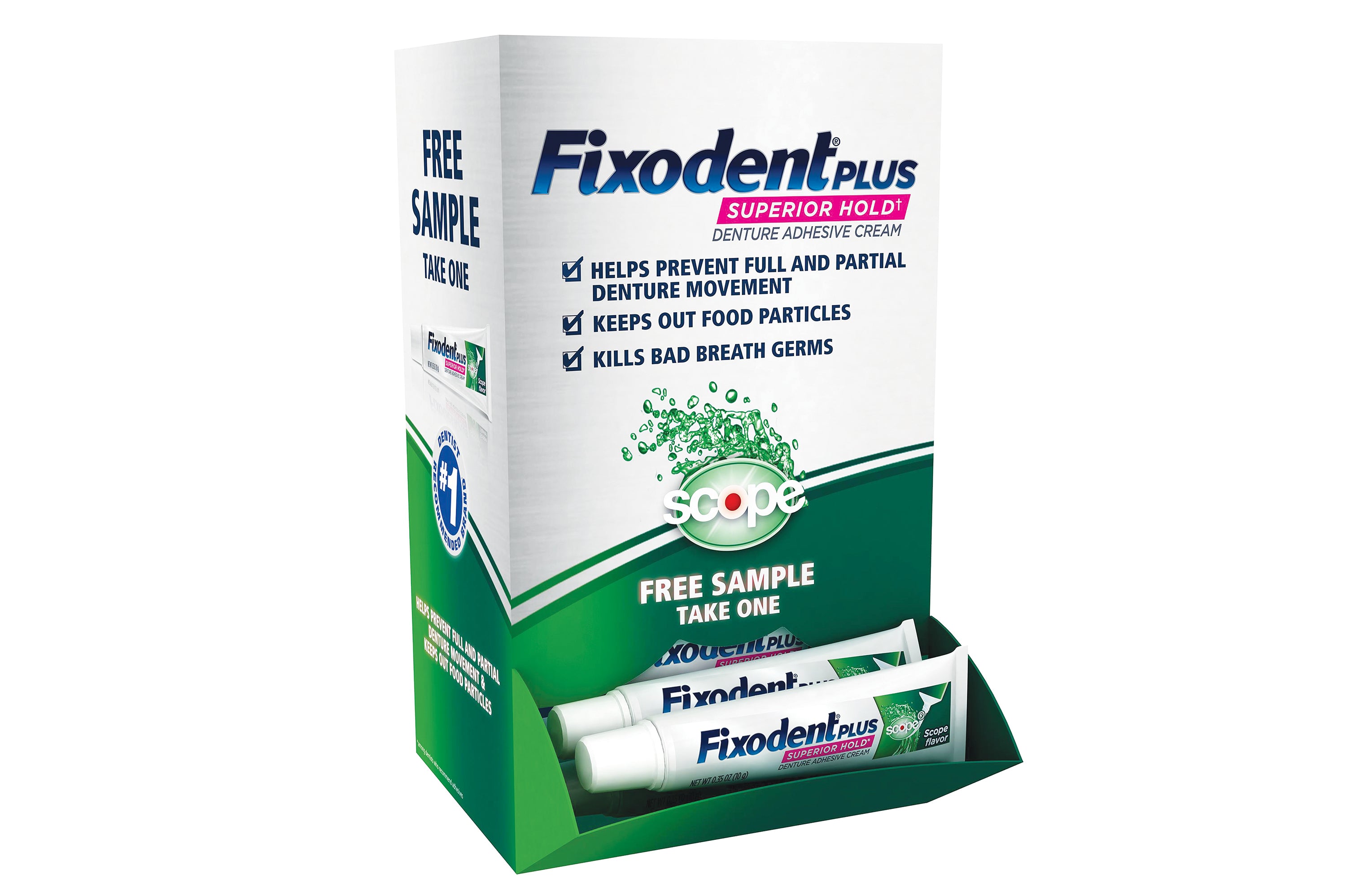 Fixodent Gum Care Adhesive Cream Sample Pack Top Quality Manufacturing