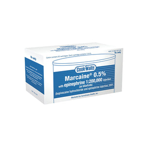 Marcaine Bupivacaine HCl .5% + EPI Injection - Cook-Waite