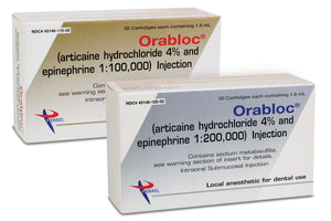 Orabloc Articaine HCL 4% + EPI Injection