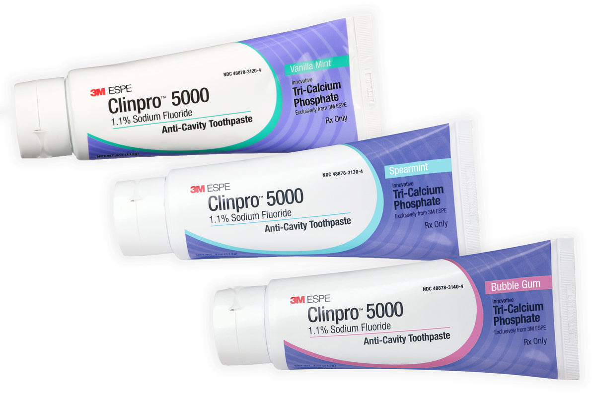 Clindpro Toothpaste 3M Clinpro 5000 1.1% Sodium Fluoride Anti-Cavity Toothpaste – Top ...
