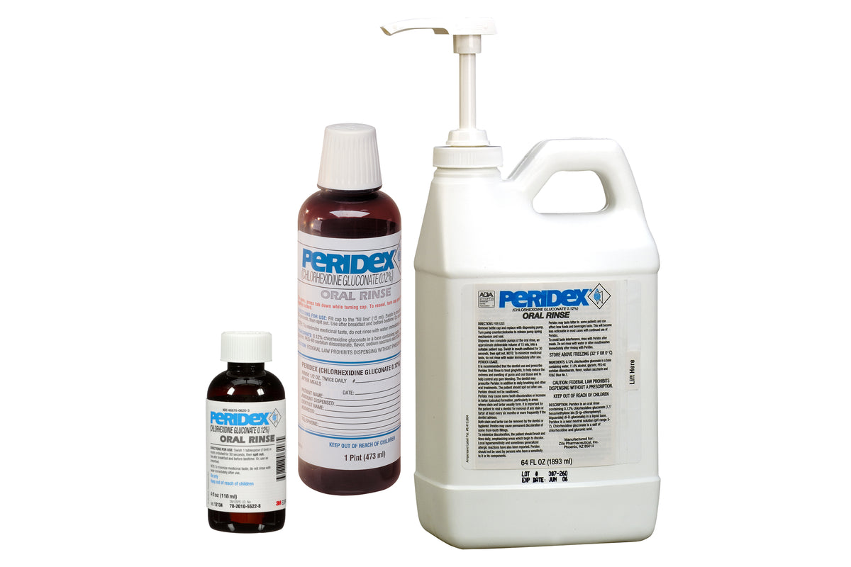 Peridex Script Pad 3M Peridex Chlorhexidine Gluconate 0.12% Rinse – Top Quality ...
