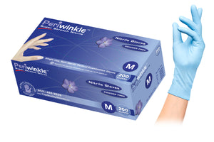Periwinkle Blue Gloves (Nitrile) 200 Count