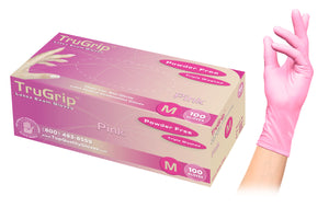 TruGrip Pink Gloves (Latex)