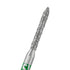 Piranha Single-use Beveled Cylinder Burs