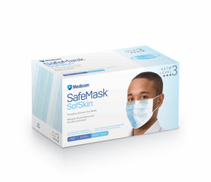 SafeMask SofSkin ASTM 3 Earloop Face Mask