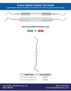 Crane Kaplan Scaler - Double Ended - Hollow Light Weight Handle
