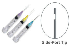 Top Quality Irrigation Syringes with Side Port Needle Tips