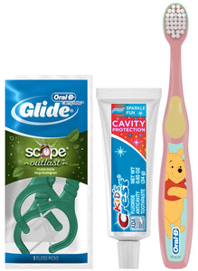 Oral-B Kids 2+ Solution Manual Toothbrush Bundle