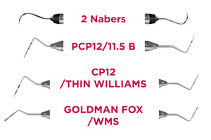 Qulix Color-Coded Probes - Double-Ended - Hu-Friedy