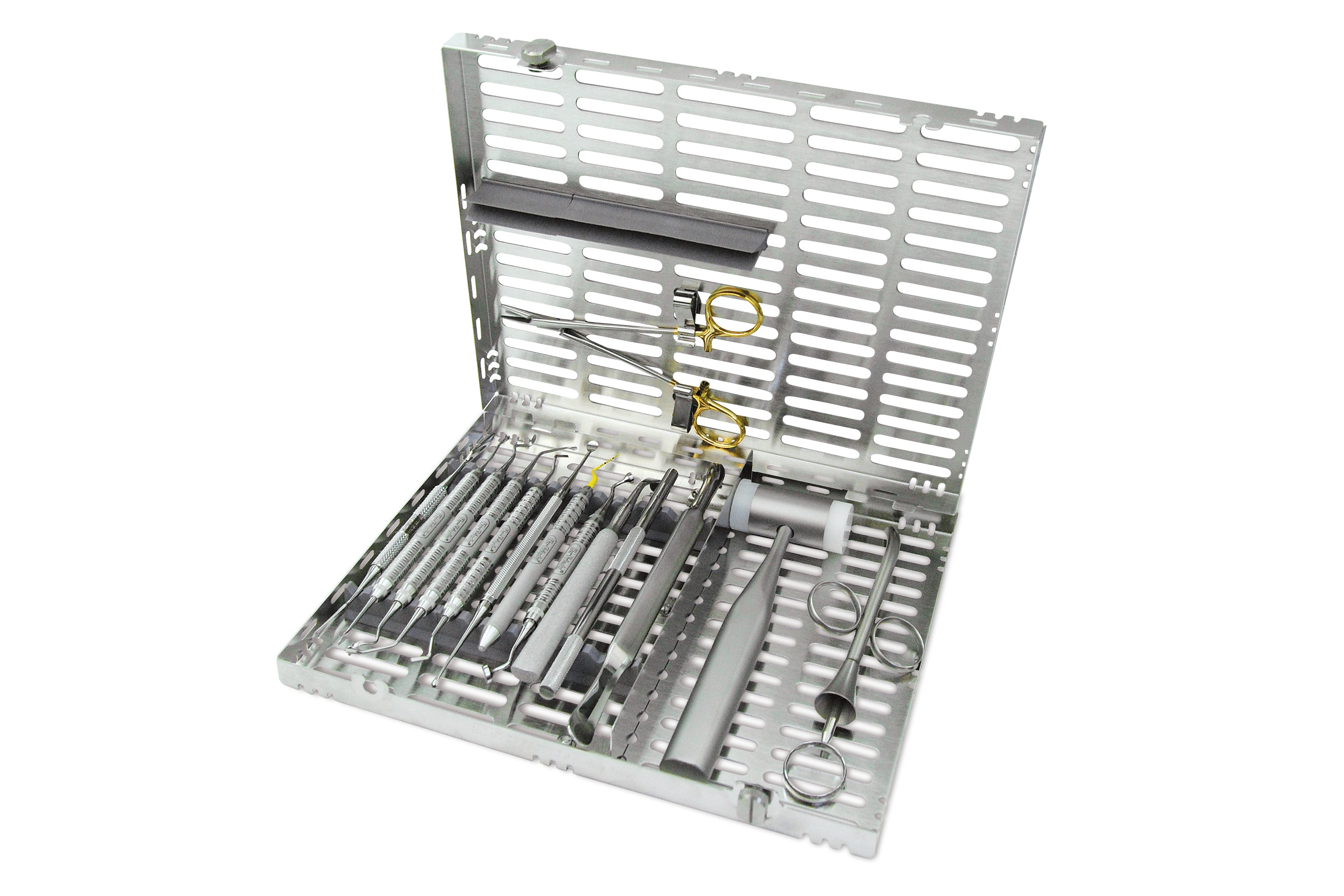 Basic Instrument Casset IMS Signature Series Large 12-Instrument Cassettes with Accessory Area ...