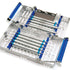 IMS Signature Series 14-Instrument Cassettes - Hu-Friedy - Double-Decker - Red & Double-Decker - Blue - (Sale)