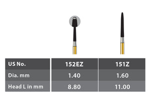 Alpen SteriX Sterile Carbide Burs