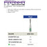 Piranha Single-use Pear Burs